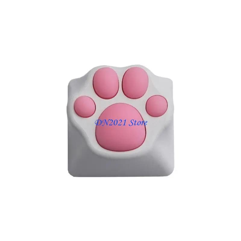 F3KE Tastiera in ABS e silicone Paw Keycap Cats Paw per copritastiera per C