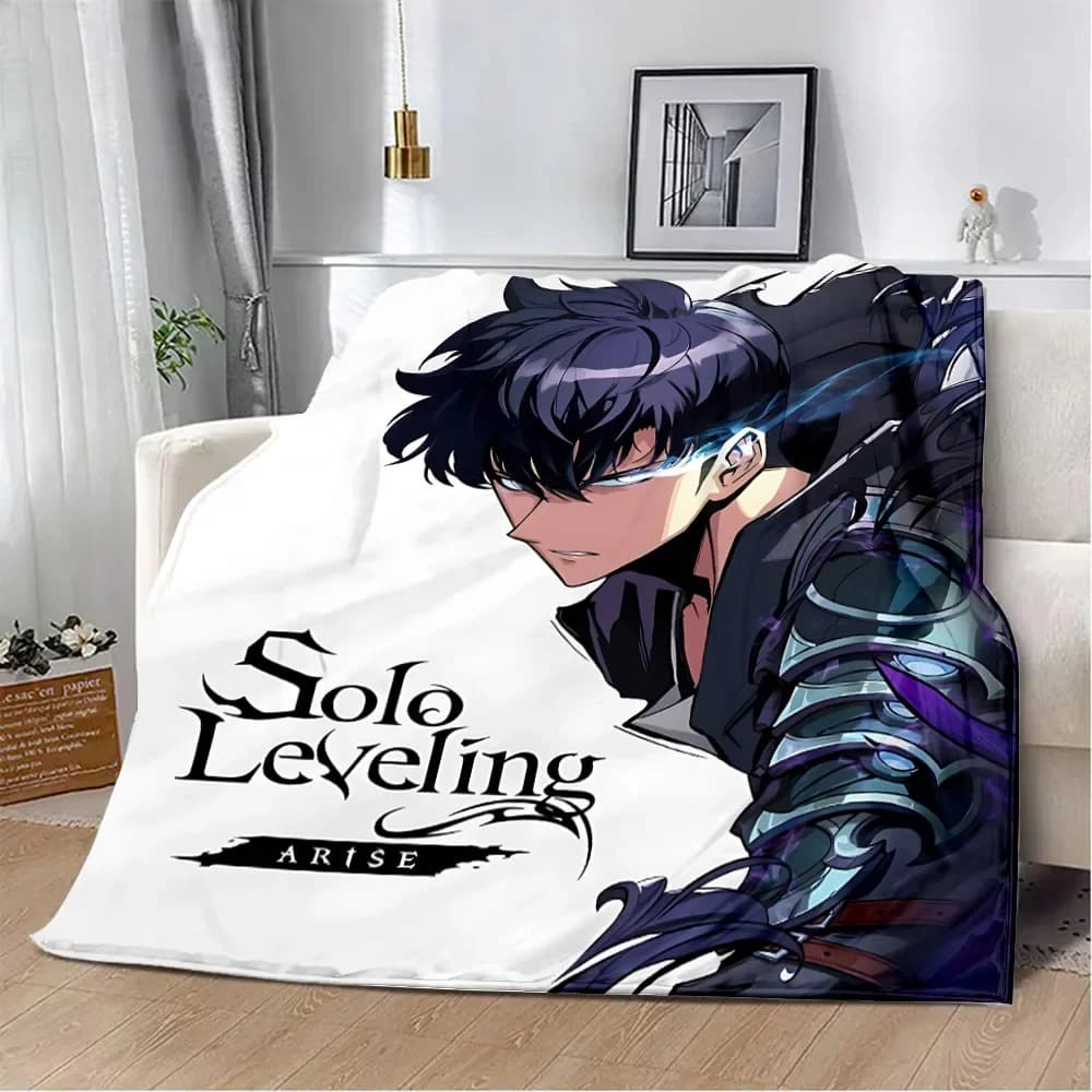 Viola bello solista livellamento cartone animato stampa 3D coperta flanella calda coperta accogliente casa viaggio regalo di compleanno sedia divano arredamento della camera