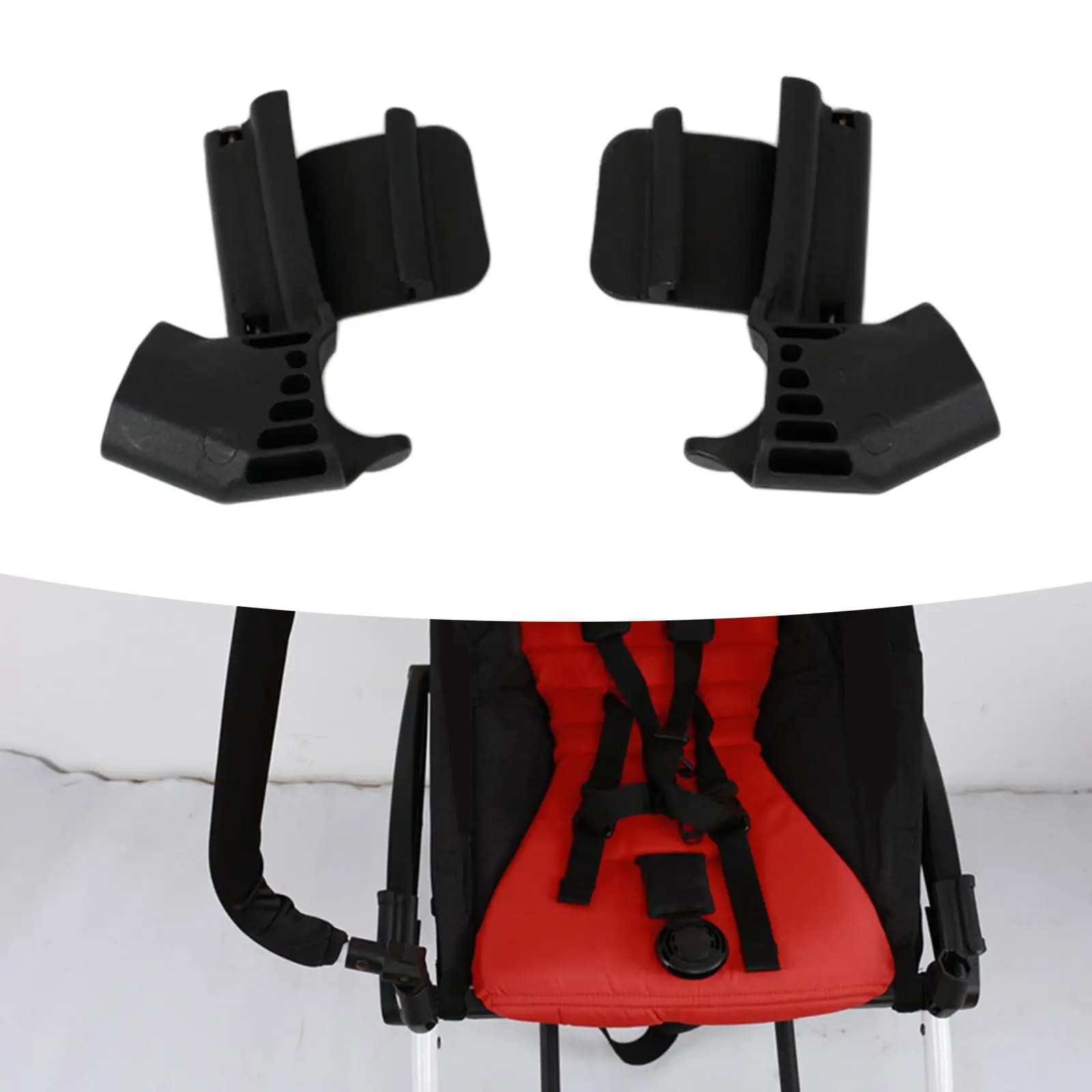 Passeggino per bambini Paraurti Bar Fibbie Traversa Installa Manubrio Buggy Grip Carrozzina Passeggino Braccioli Sostituzione dell'adattatore comune