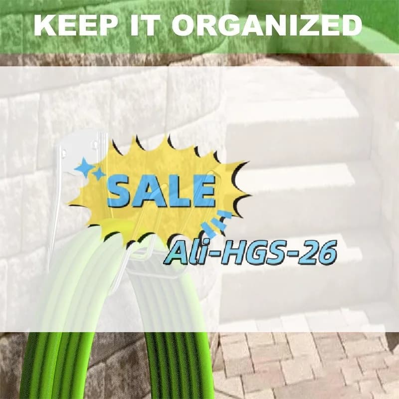 Metal Garden Bearing Hook: Anti-rust Wall Organizer for Water Pipes and Pipes