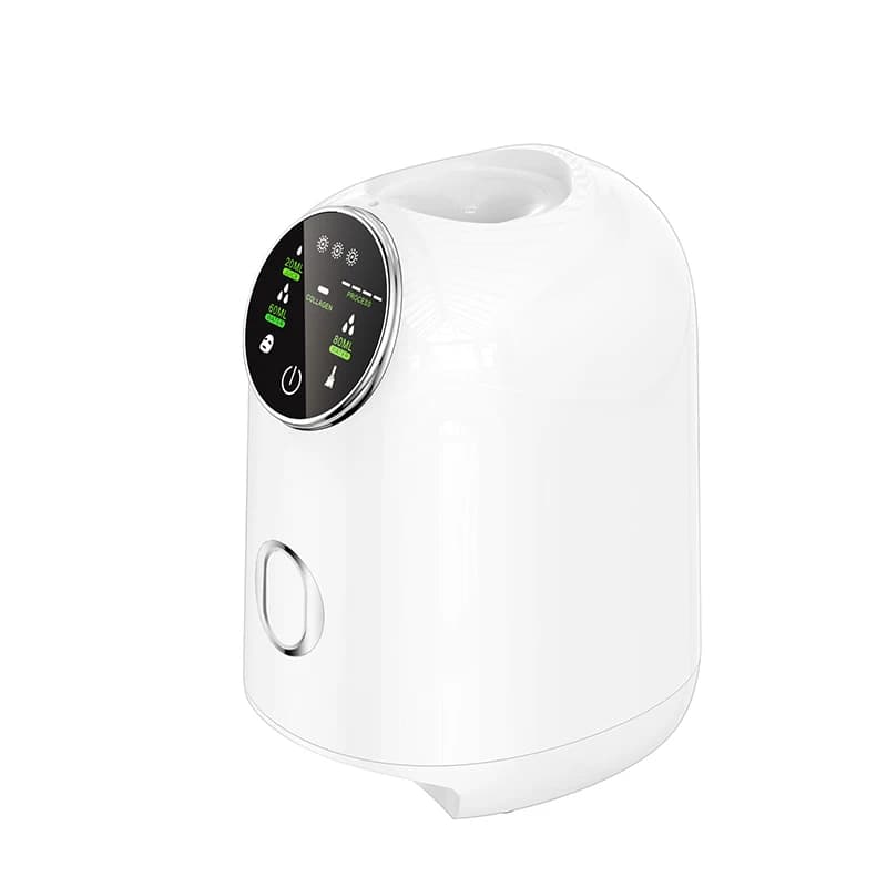 Maker of face masks do-it-yourself Machine for natural vegetable collagen masks for electric automatic fruit Device for facial beauty with smart home mask