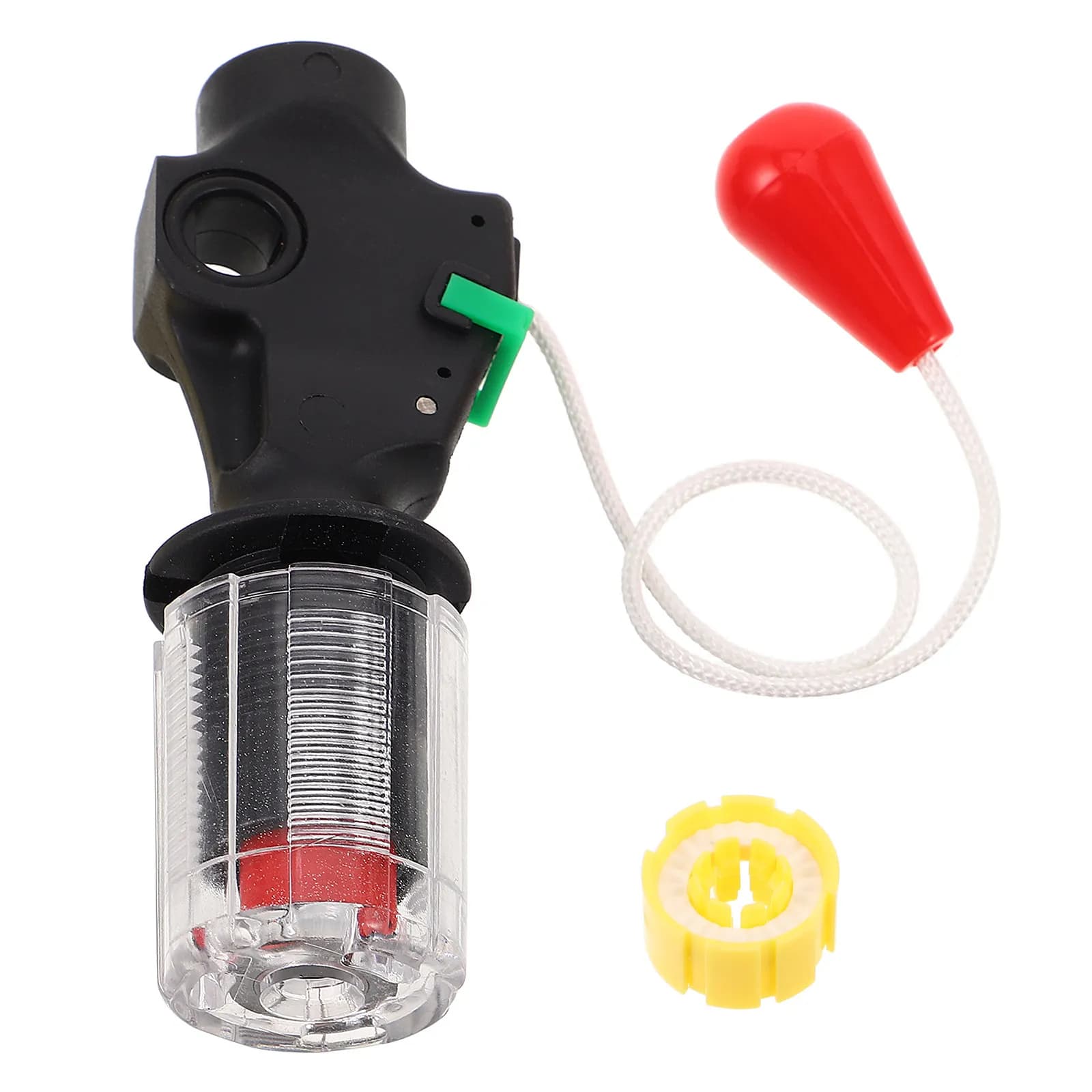 Dispositivo di Gonfiaggio Automatico per Giubbotto di Salvataggio Gonfiabile, Gonfiatore Rapido a Doppia Attivazione, Ricambio Portatile per Giubbotto di Salvataggio