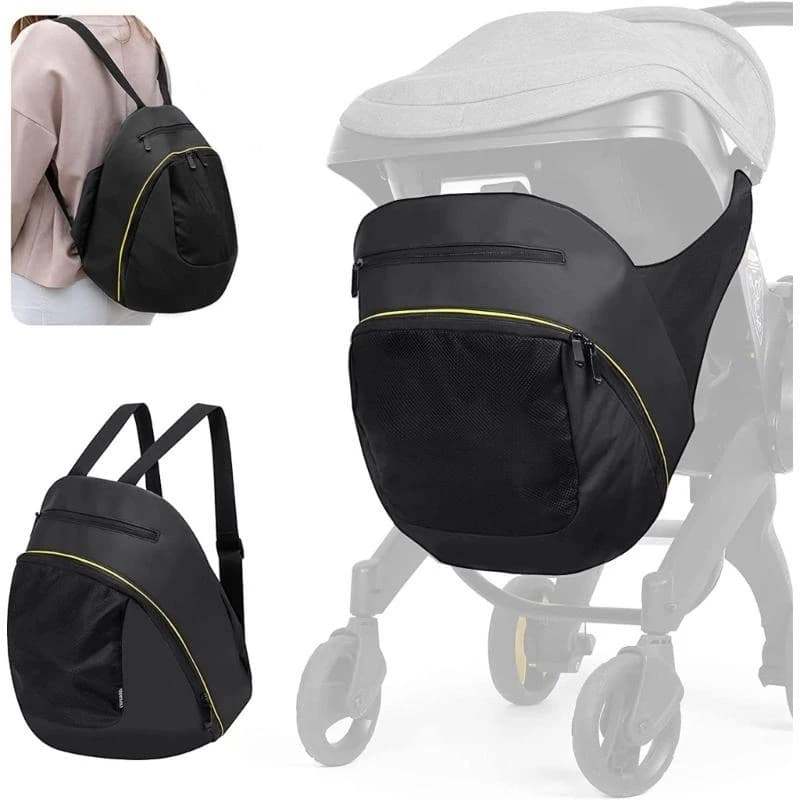 J15U Borsa da appendere per passeggini 2 in 1 per Foofoo Custodia per per pannolini Zaino per genitori Spazioso
