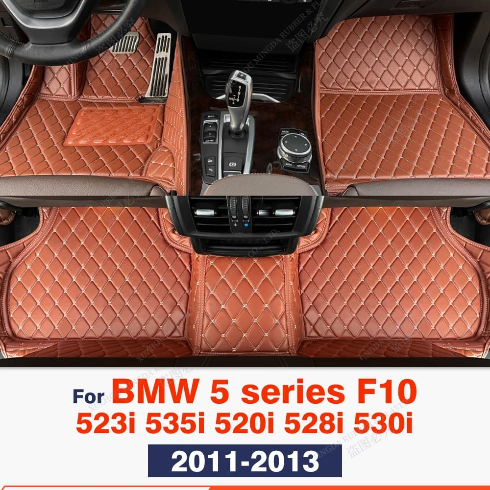 For BMW series 5 F10 2011 2012 2013 523i 535i 520i 528i 530i Car mats Car mat Cover Interior accessories