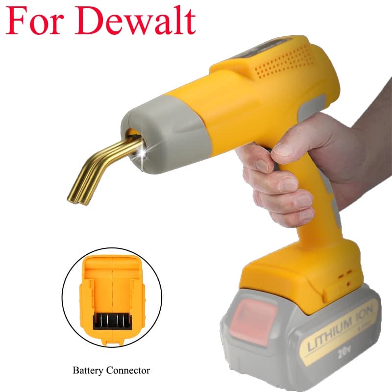 Utensili elettrici per pistola per saldatura di plastica con cucitrice a caldo senza fili per batterie Dewalt da 20 V per paraurti automobilistici e altre riparazioni di plastica
