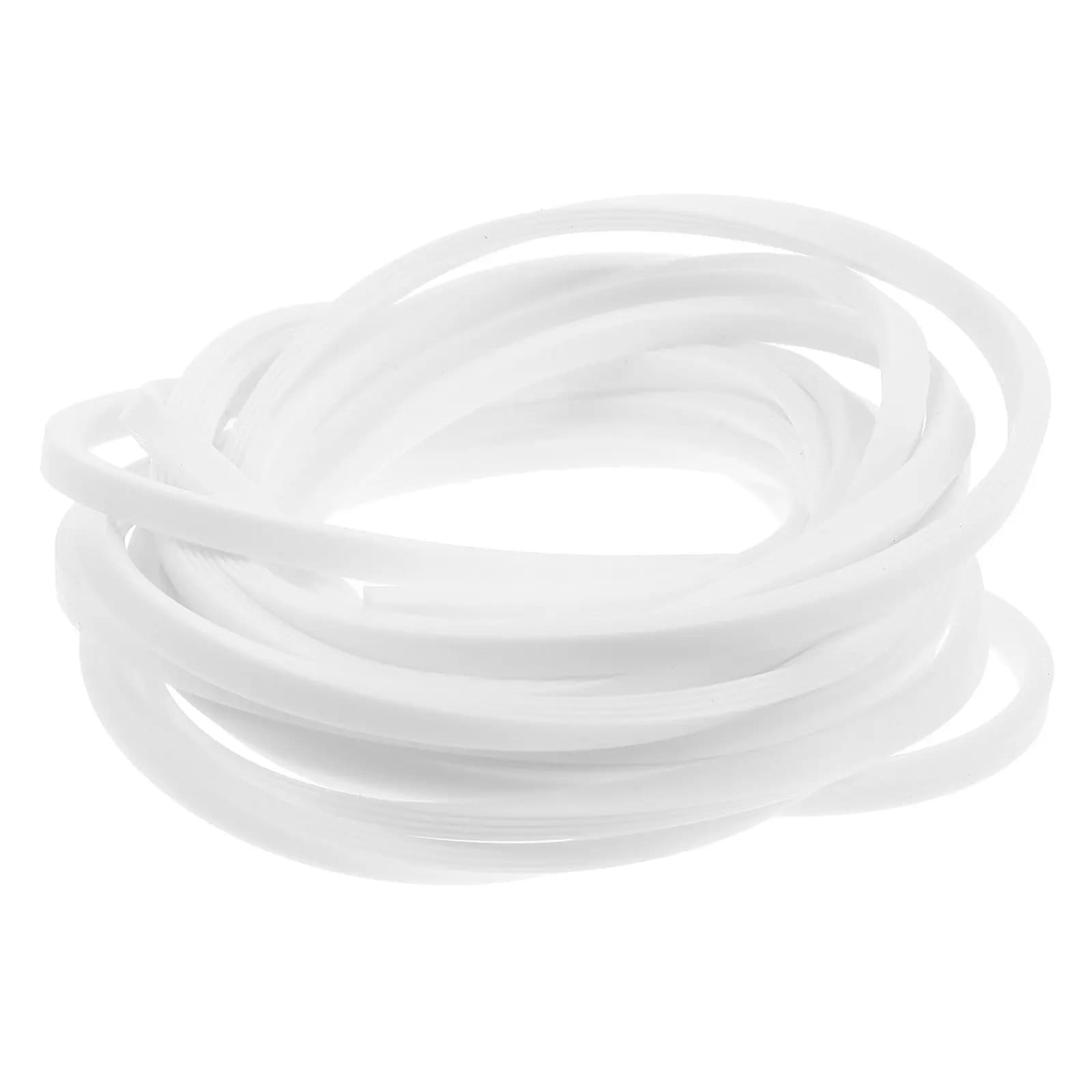 Guarnizioni di Ricambio in Silicone per Contenitori Alimentari, Anelli Sigillanti da 5M per Coperchi di Lunch Box, Strisce Antiperdita Ermetiche per Contenitori Bento