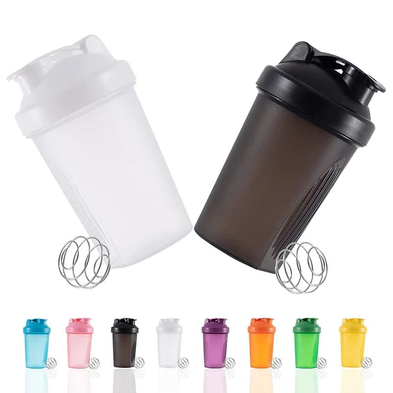 Shaker Bottles Sports Water Cups Powder Milk Protein Mixer Bottle Fitness Gym Shaker Cup Portable Plastic Drink Cup for Outdoor