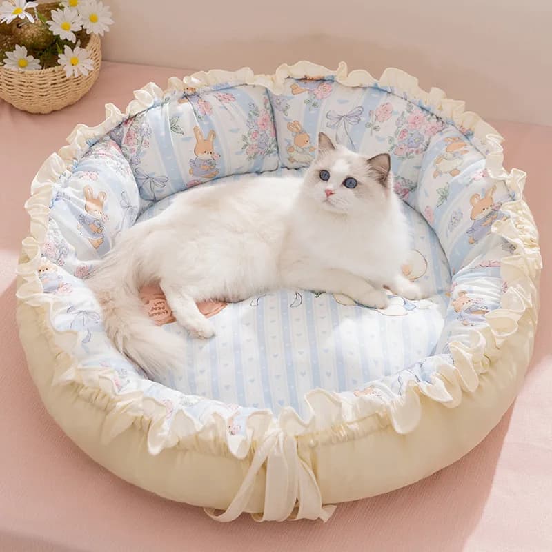 cat litter cool breathable dog cushion into kitten summer ice pad dog bed cooling pet litter kennel litter pet supplies cat beds