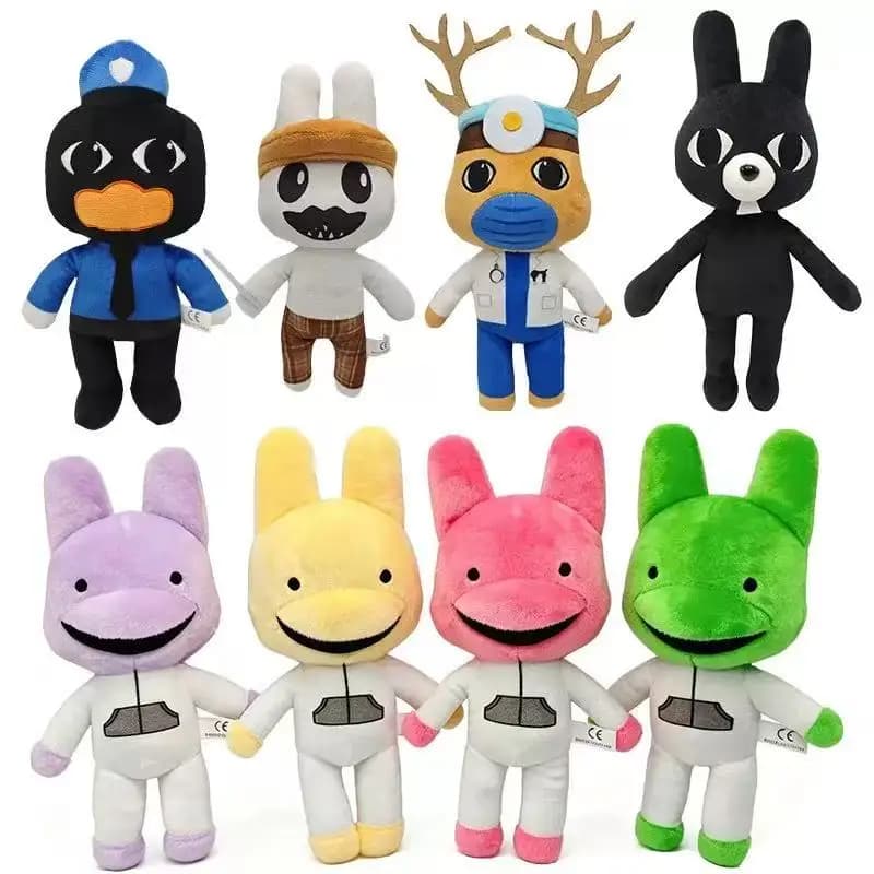 Animal Hospital Plush Toy Horror Game Anomaly Features Cat Dog Penguin Bunny - Birthday Gifts for Kids Hospital Accessories