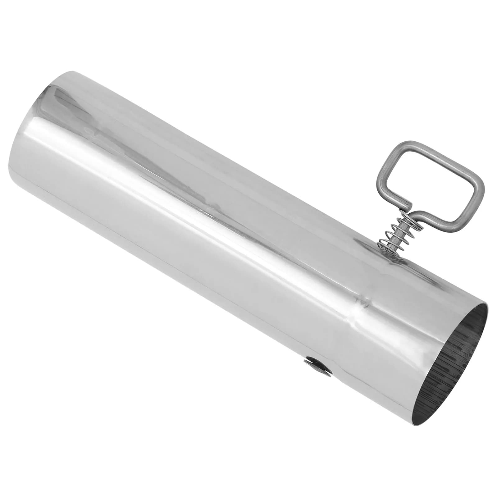 Stainless Steel Camping Hose with Adjustable Door Lock, Heat Resistant, Exterior Shoe Tube, Diameter 60mm