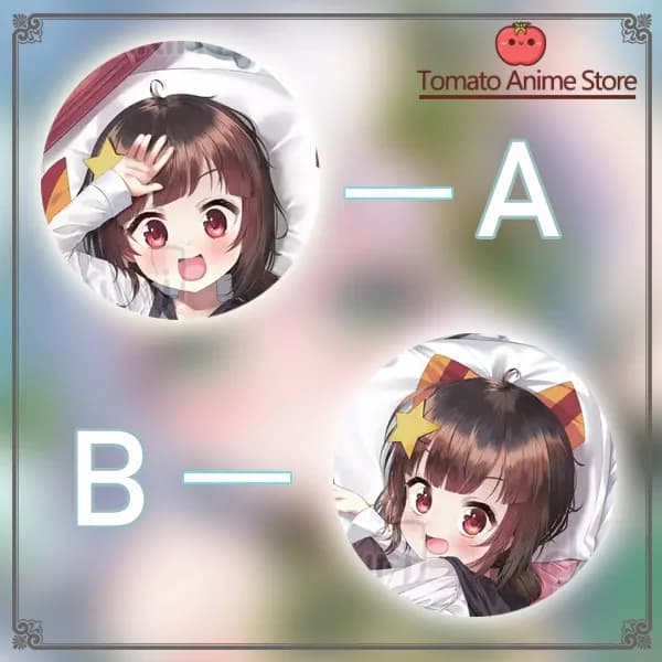 Federa per Cuscino Dakimakura Kom, Copricuscino Cosplay Giapponese per Otaku, Regalo di Natale