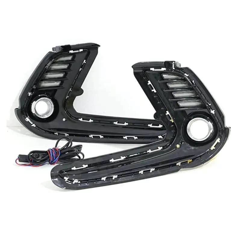 1 Paio di Luci LED DRL Auto per Elantra 2016-2018, Copertura Fendinebbia, Luci Diurne, Indicatori di Direzione, Componenti per Fari Fendinebbia