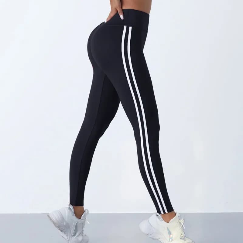 Pantaloni da yoga da donna, compressione senza cuciture, leggings da allenamento, controllo della pancia, vita alta, corsa, atletica, palestra, allenamento