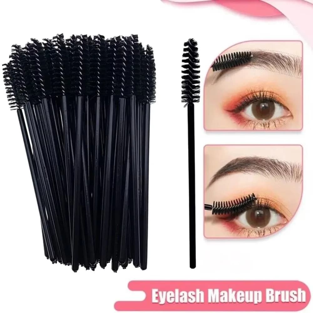 10/20/50/100pc Disposable Eyelash Brushes Eyelashes Extension Tools Eyebrow Brush Mascara Wands Applicator Spoolers Makeup Tools