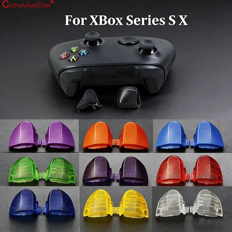 ChengHaoRan 1/2 paio di accessori di riparazione per controller Xbox Series S X XSX XSS, pulsanti grilletto RT LT, versione XSS XSX
