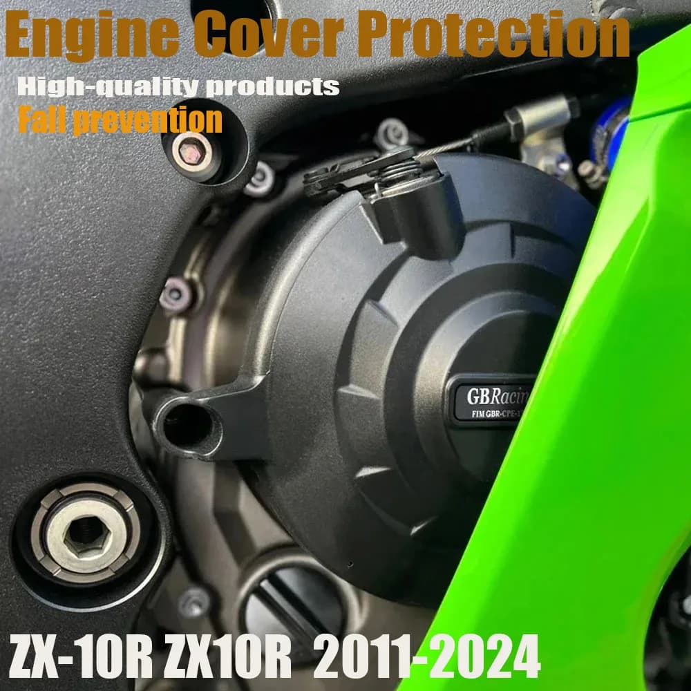 Protezioni Motore Antiurto per Moto KAWASAKI ZX-10R ZX10R 2011-2024, Protezione Antiribaltamento
