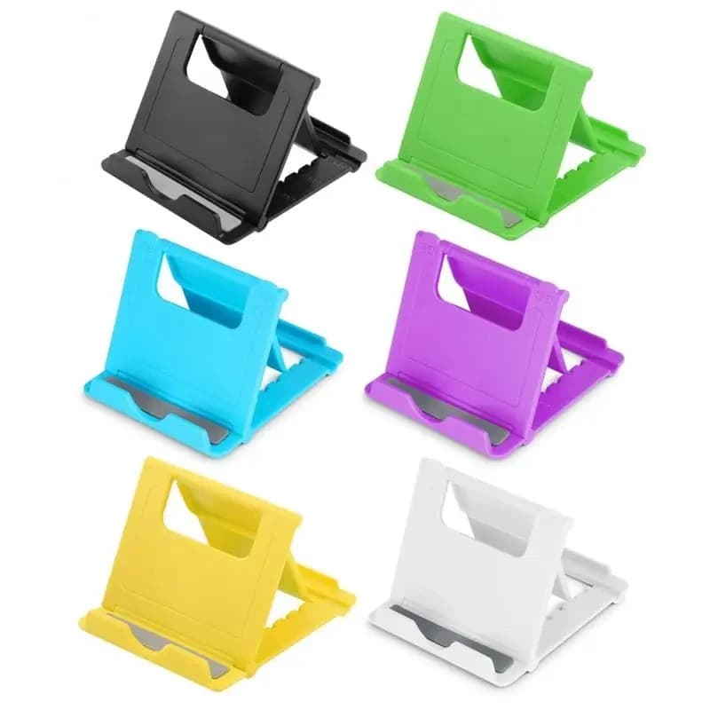 Supporto per telefono da scrivania pieghevole universale Supporto per smartphone Supporto per tablet per iPhone Samsung Xiaomi Huawei Supporto per telefono cellulare da scrivania