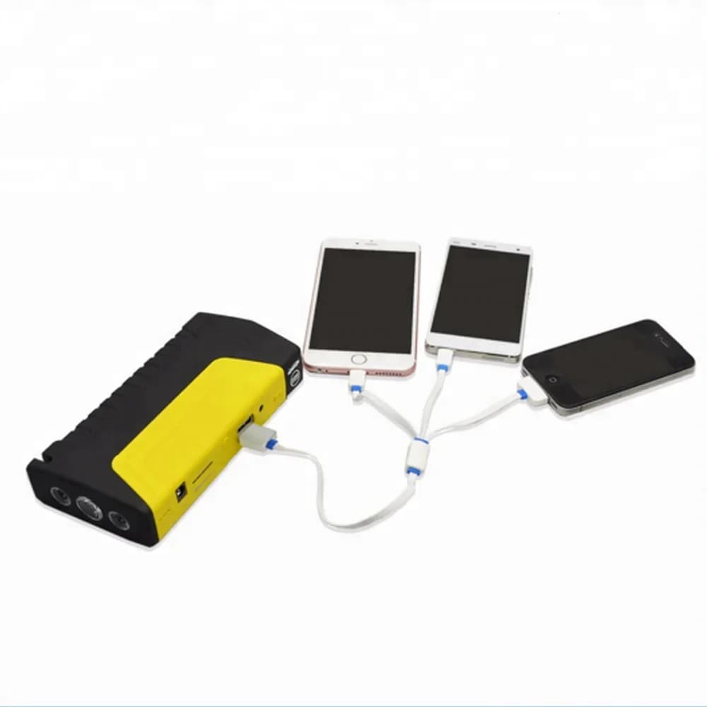 l Avviatore di emergenza per batteria per auto portatile da 50800 mAh e pompa d'aria