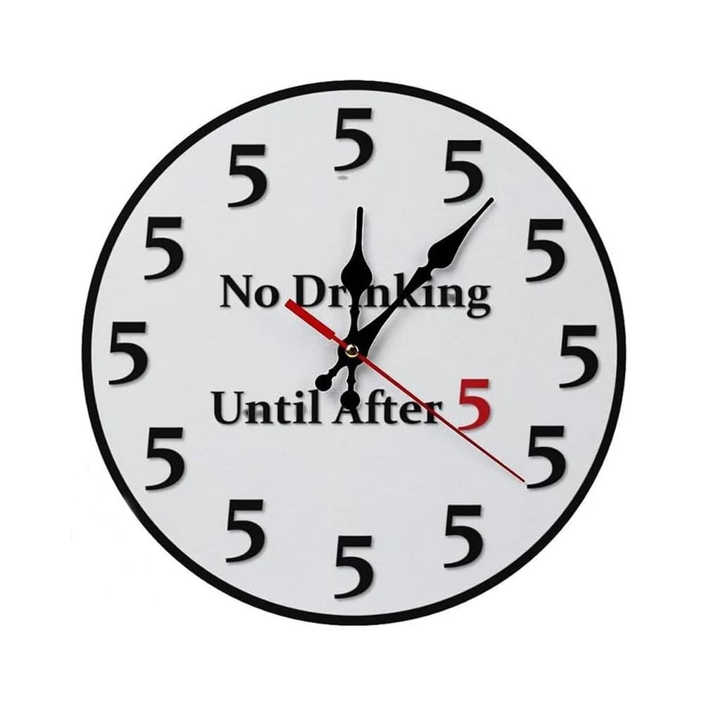 Silent Movement Round Wall Clock Analog Display Round Shape Non-Ticking Wall Clock Non-Ticking Design Wall Mountable