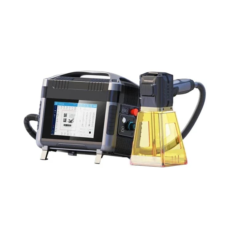 a sale of V1Mark F1 20W Portable Fiber Laser Engraver Mini Machines for Portable Laser Marking Metal Gold Copper Aluminum Steel