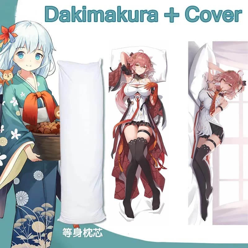 Wuthering Waves Changli Gioco Anime Dakimakura Cuscino per il corpo a doppia faccia che abbraccia il letto Cuscino lungo per dormire Otaku a grandezza naturale personalizzato