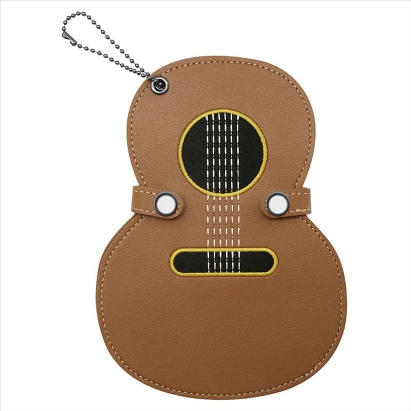 Porta plettro per chitarra in pelle A74K con 17 slot Porta plettro per chitarra Plettri Custodia per chitarra Regali per chitarristi