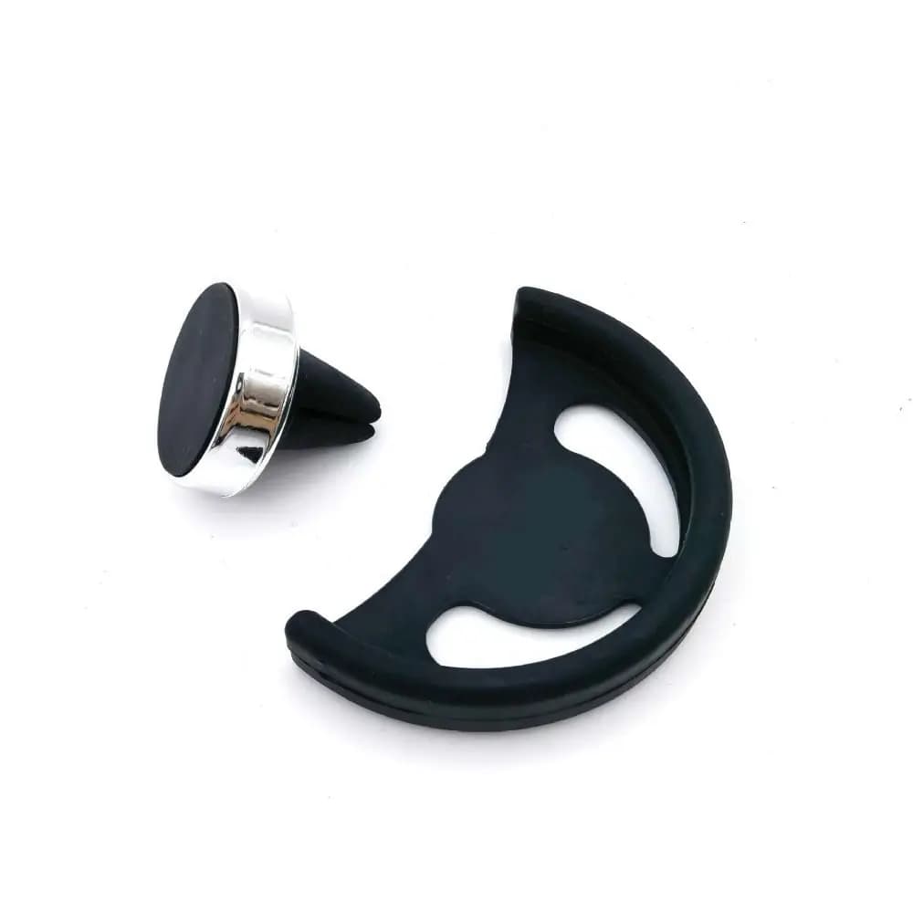 Round Shape Car Aromatherapy Support Durable Deodorant Support for Air Intake Clip for Aromatherapy Diffuser for Black Plastic Car