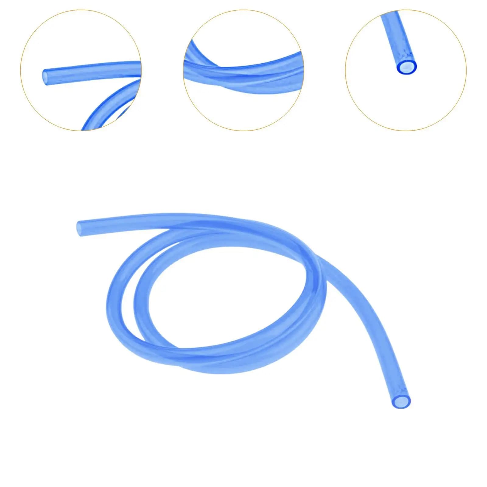 Hydration Bladder Tube Blue Transparent Hydration Backpack Water Bottle Hose Pipe Soft Water Bag Hose Sports Hydration Pack Hose