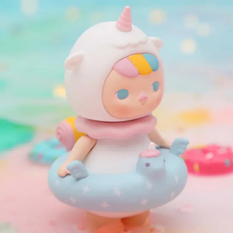 Pop Mart Pucky Pool Bobies Circle Series Blind Box Guess Bag Scatola misteriosa Giocattoli Bambola Cute Anime Figure Ornamenti Collezione regalo