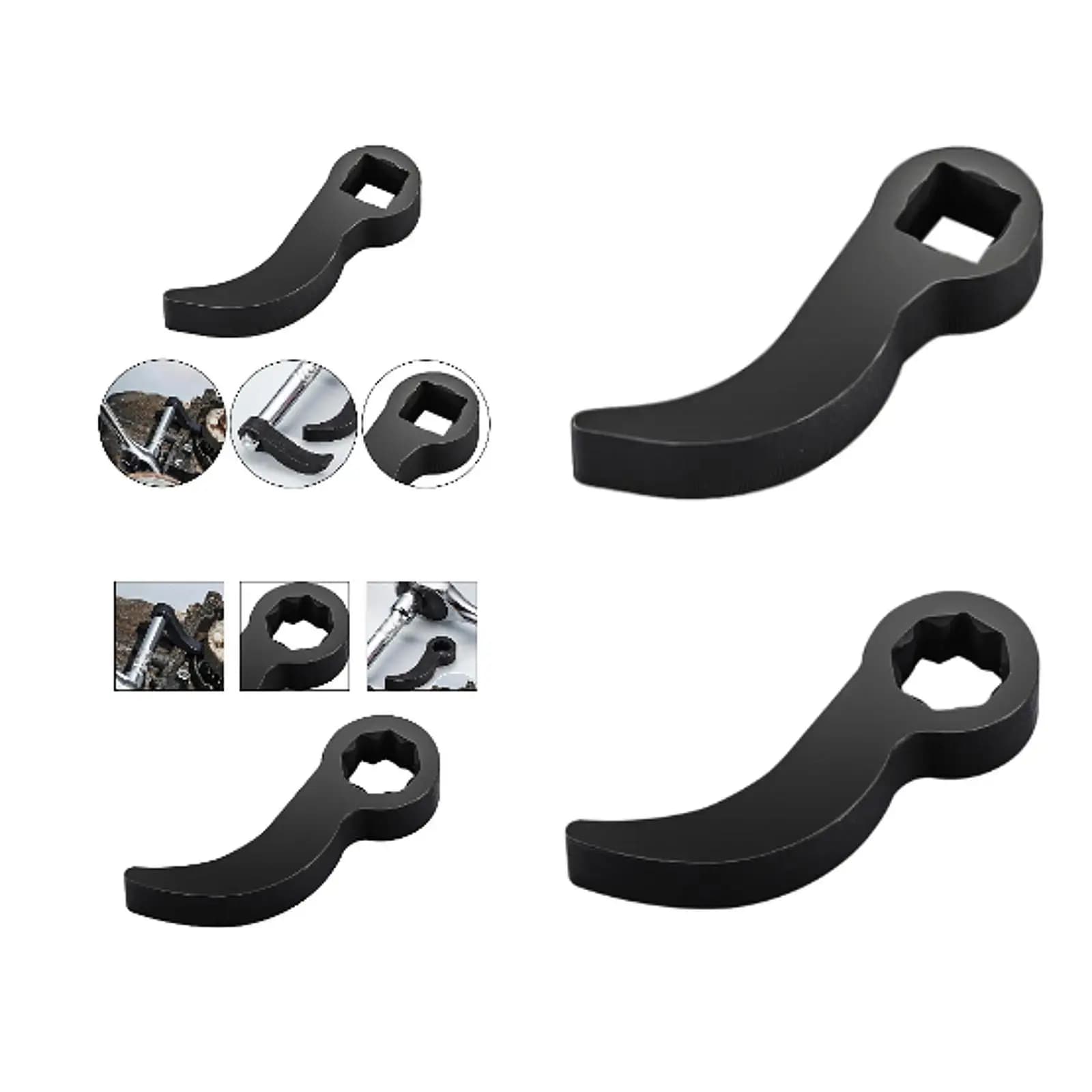Wrench Adaptor Head for Half Shaft Removal Adjustable Angle Tool High Carbon Steel for Car Repair Tools Set