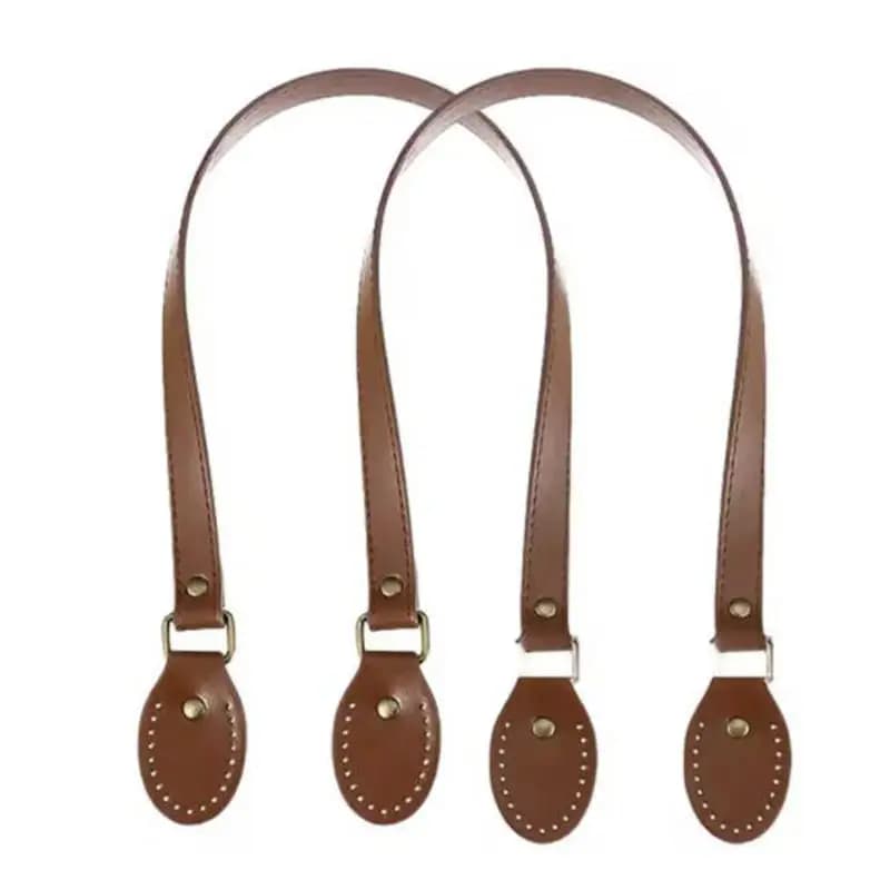 2 Pezzi Cinghie Durevoli in Pelle PU per Borsa, Manici di Ricambio Staccabili per Borse a Tracolla da Donna, Accessori Fai-da-te per Borse