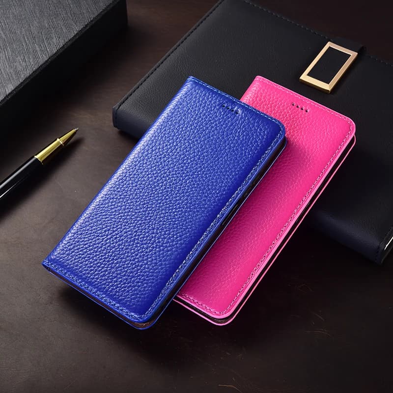 Custodia per telefono con motivo litchi per Xiaomi Mi 12 12T 12S 12X 11 11i 11T 11X Pro Ultra Lite NE Flip Book Cover Portafoglio