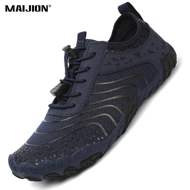 Barefoot Beach Water Sneakers Unisex Quick Dry Anti-slip Aqua Shoes for Outdoor Upstream Wading Snorkeling Rafting Size 36-46