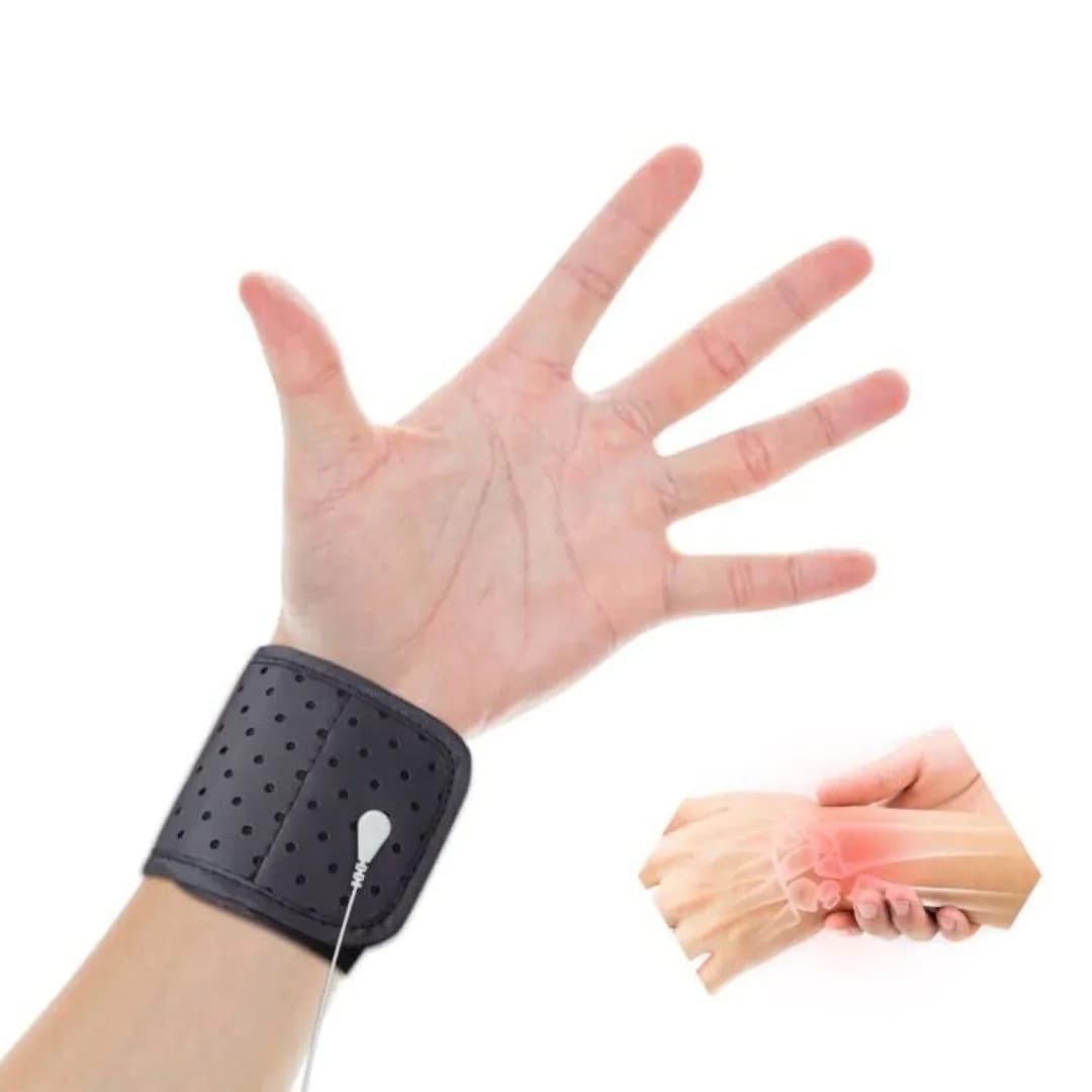 Cinturino di messa a terra, protezione del cinturino di messa a terra per uomini e donne, tutore di supporto del polso per terapia di messa a terra, conduttivo di messa a terra