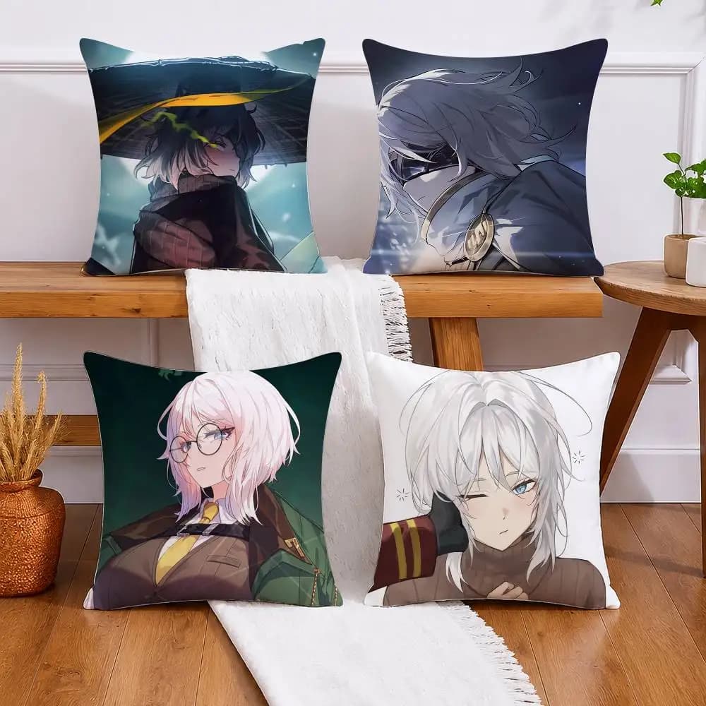 Limbus Company Faust Pillow Case Cushion Cover Throw Pillow Case For Car Sofa
