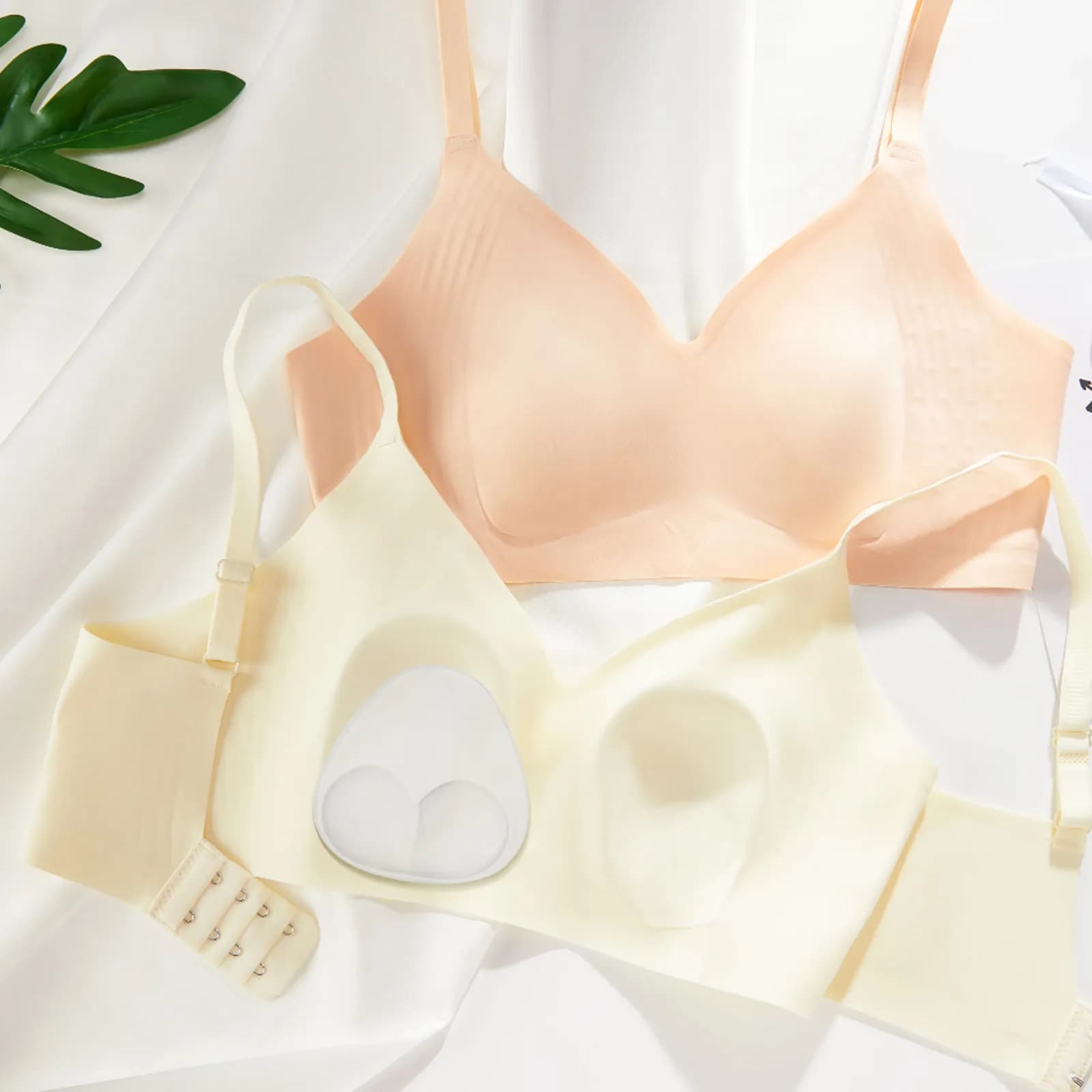 1 paio di cuscinetti invisibili in silicone per reggiseno, imbottiture spesse push-up impermeabili per reggiseno sportivo, costume da bagno, bikini, rimovibili