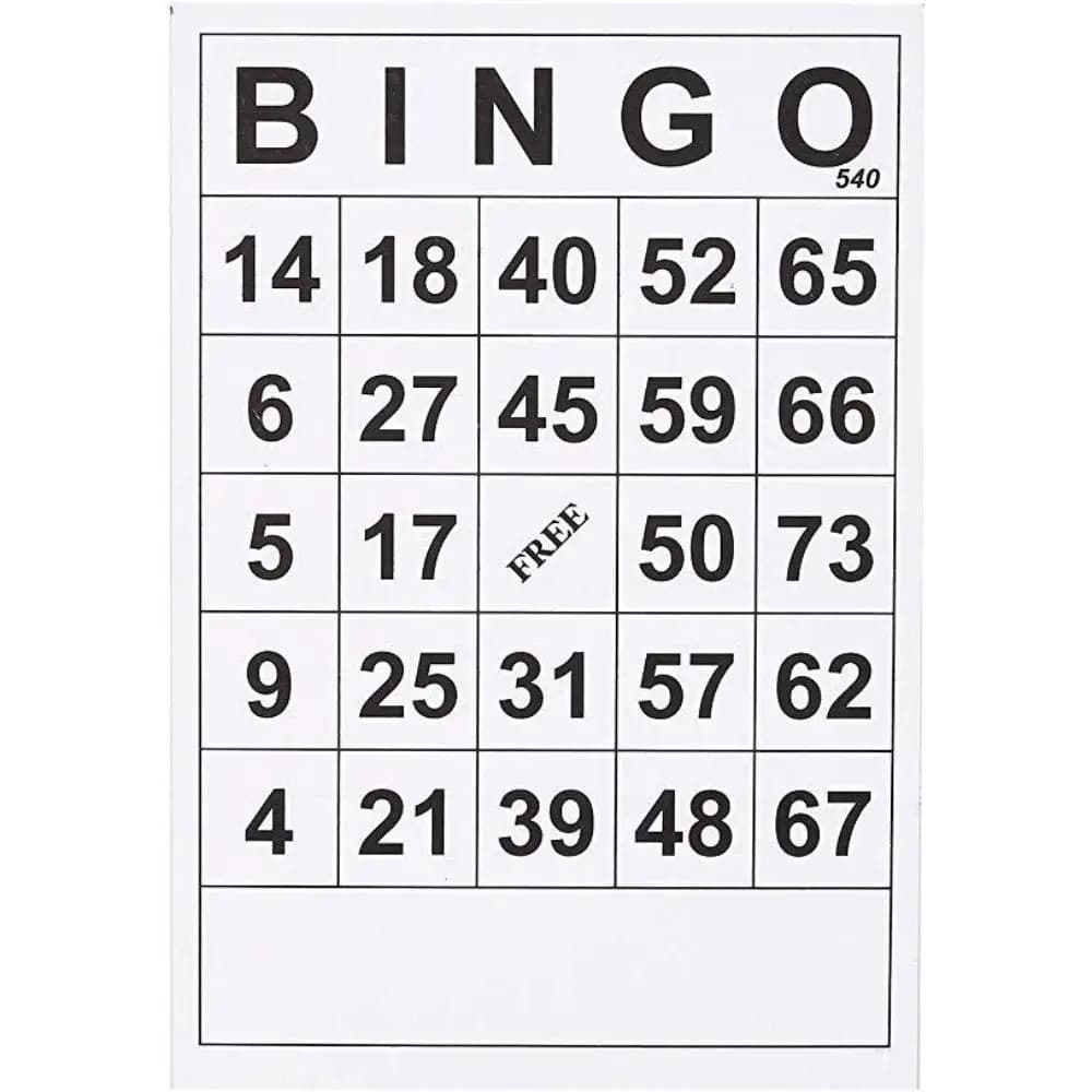 Boards Games Unique Numbers Bingo Game Cards Educational Paper Bingo Chess Reusable Funny Bingo Set Family Party Game
