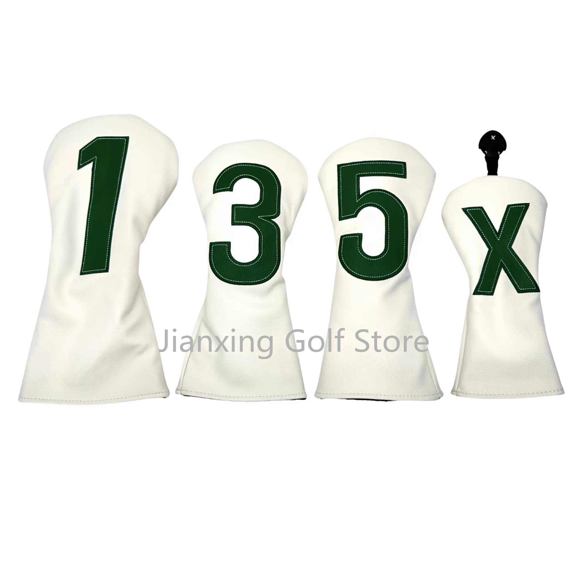 Golf Simplicity Number copritesta per ricamo copritesta per Driver copritesta in legno per Fairway copricapo ibrido copritesta per Putter