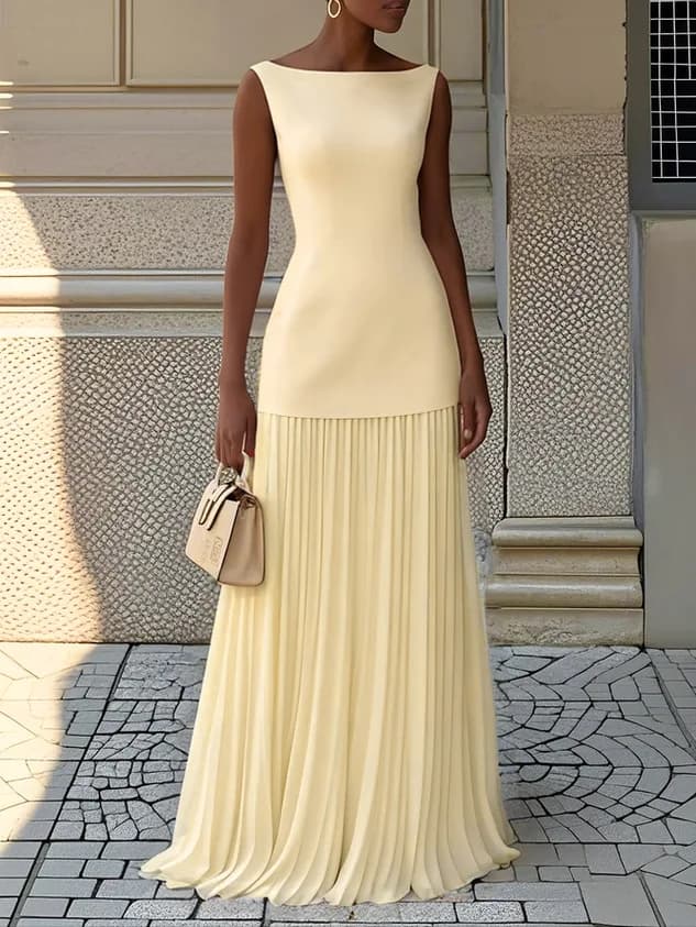 Women'swear 2025: Knit vest and medium-low waist skirt in solid color PVC fabric, casual fashionable European style pants