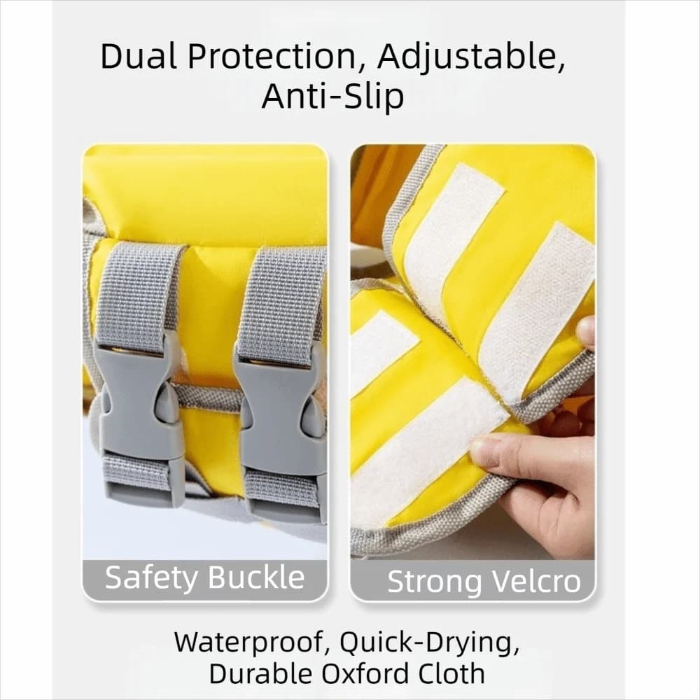 Adjustable Dog Life Jacket Waterproof Breathable Dog Surfing Clothes Hand Carried High Flotation Dog Swimming Vest