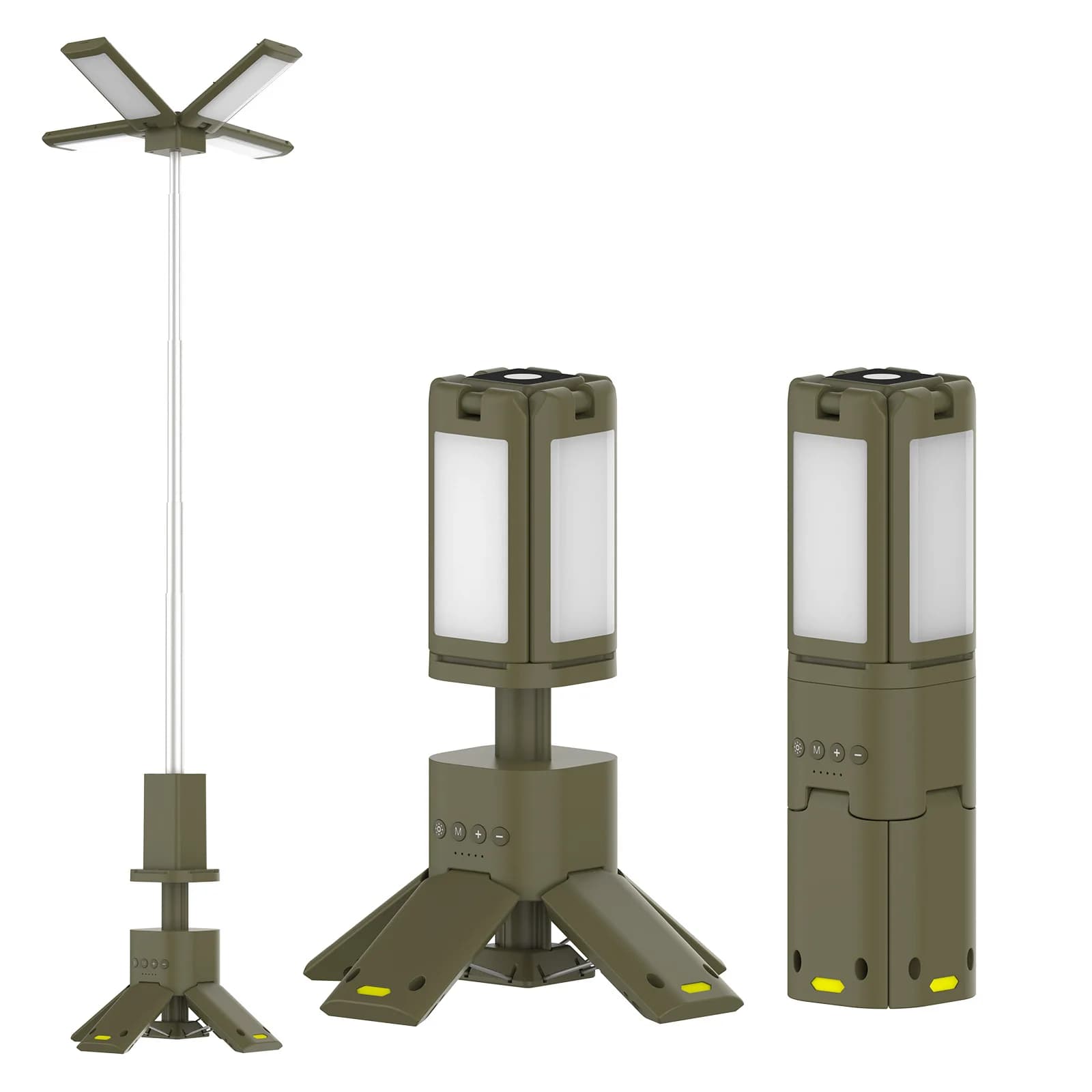 Nuove Luci LED Popolari per Campeggio Esterno 2025, Lampade da Tenda Impermeabili di Grande Capacità per Lavoro e Campeggio