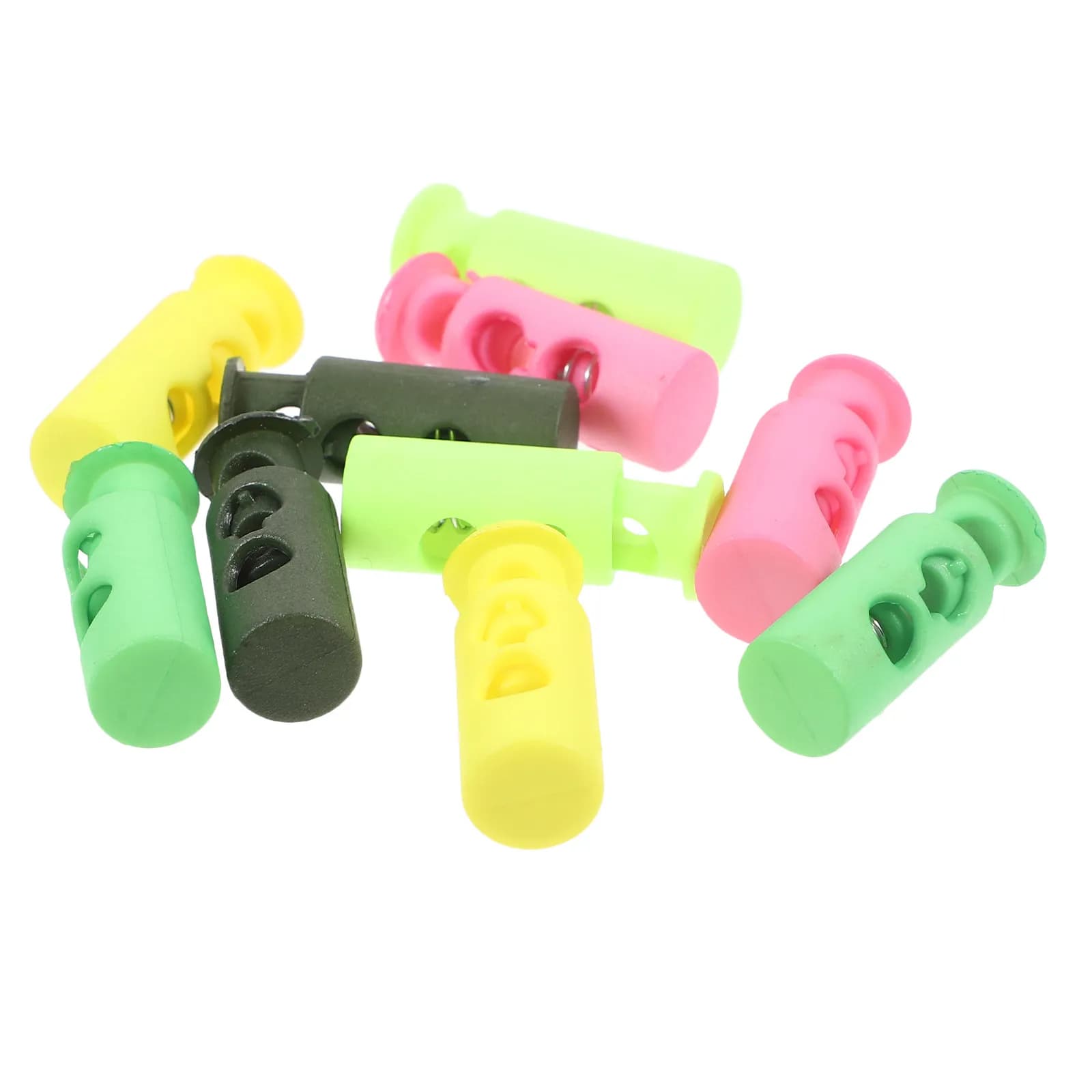 10 Pezzi Fermacavo in Plastica Antiscivolo per Lavori a Maglia, Protezioni per Punti, Accessori Fai-da-te per Lavorazione a Maglia