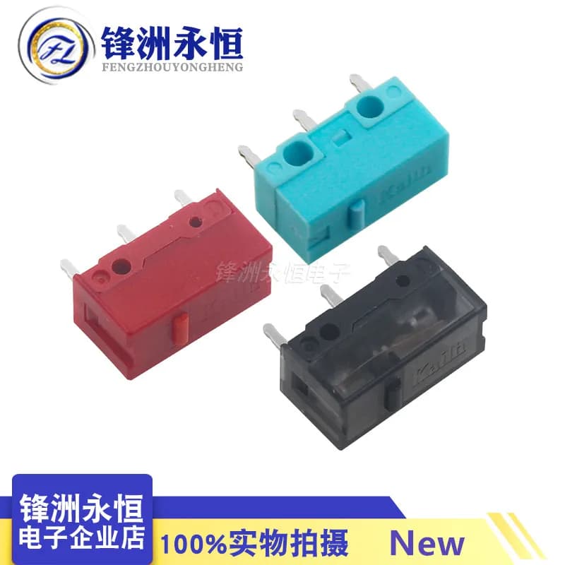 2 pieces new Kailh GM 20M 60M 80M micro mouse switch game button switch can replace all types of computer mouse right button