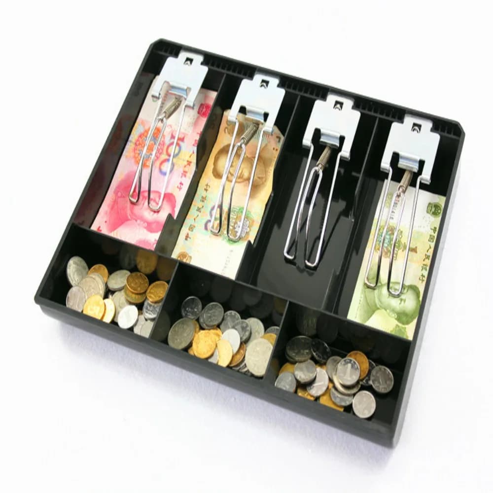 case Insert 3/4/5compartments Store Store Money Counter Case Cash Drawer Tray Cashier Box Cash Register Box Coin Drawer box