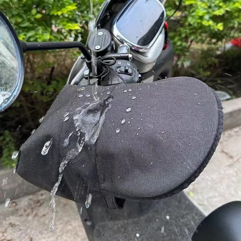 Copri Manubrio Estivo per Moto con Protezione Solare e Antivento, Guanti da Guida, Traspiranti e Protettivi, Coprimanubrio Universali