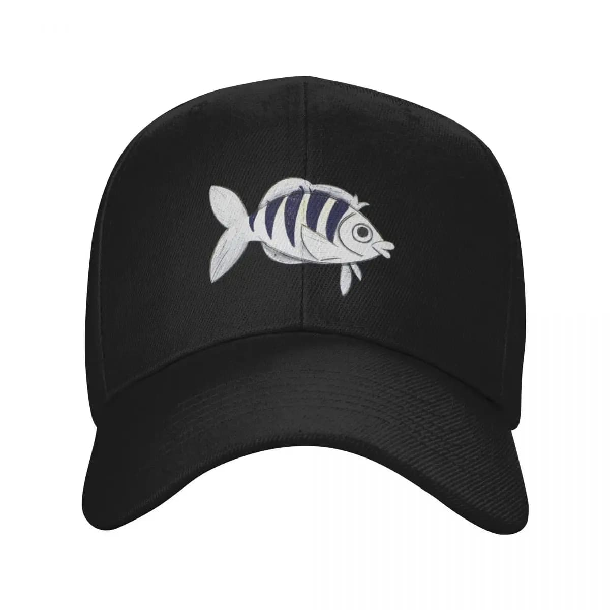 Creepy Fish Baseball Cap New In The Hat Snapback Cap cute Custom Cap Golf Women Men's