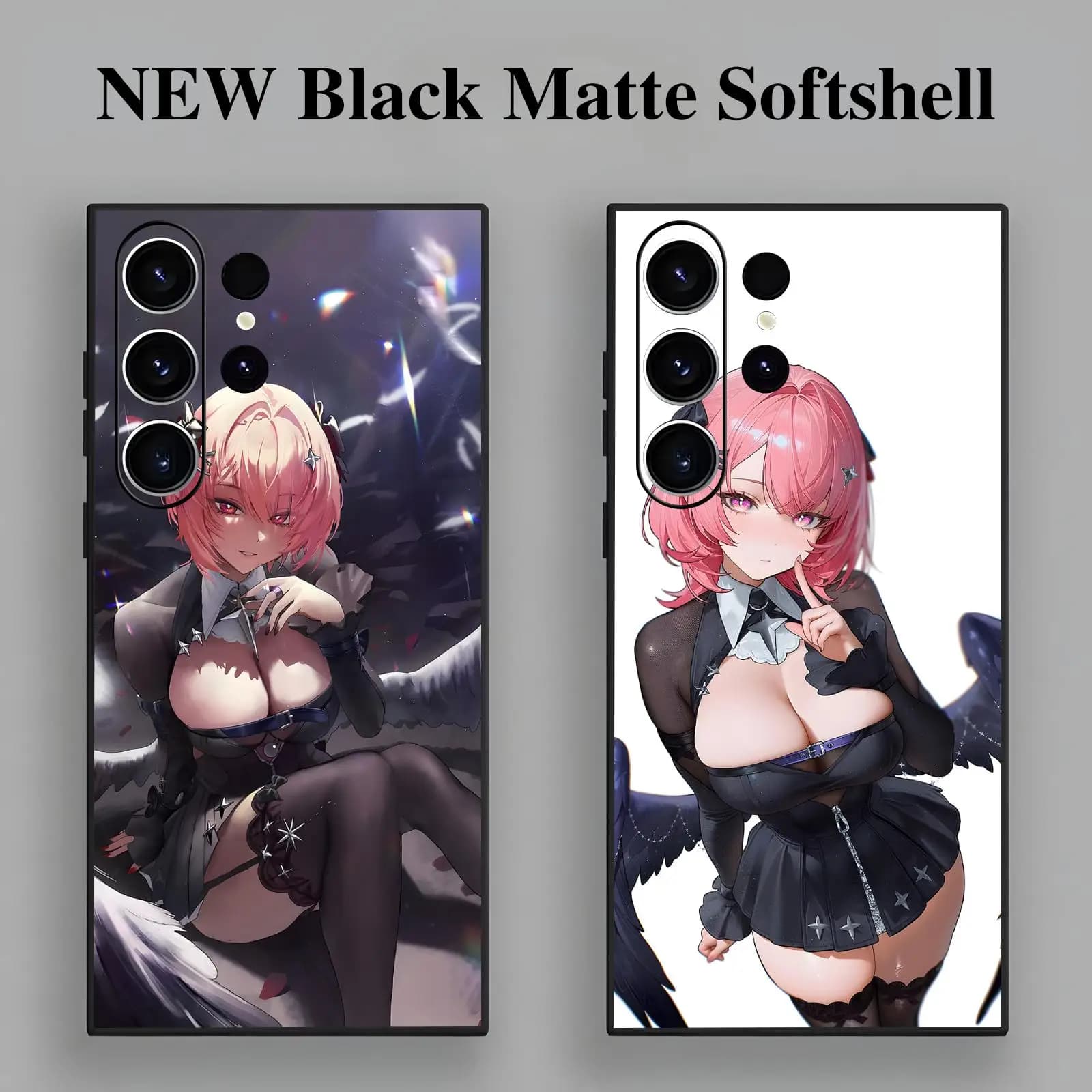 Zenless Zone Zero Remielle Dan Phone Case For Samsung S26 S25 S24 S23 S22 S21 S20 Ultra Note20 Anti-Drop Soft Black Case