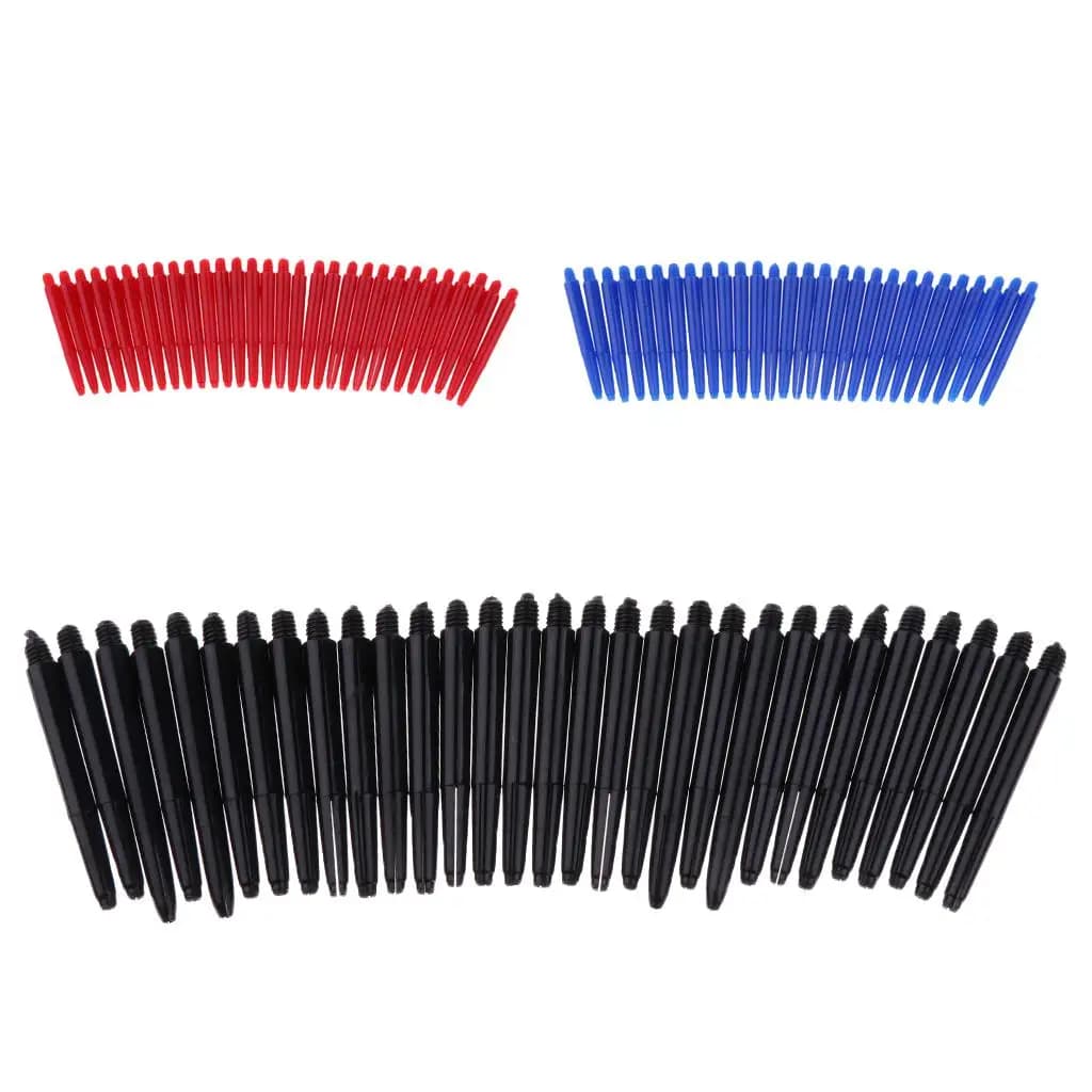 Medium Nylon Stems 2BA Thread Strong Lightweight Shafts Accessories for Soft Tip and Steel Tip Boards