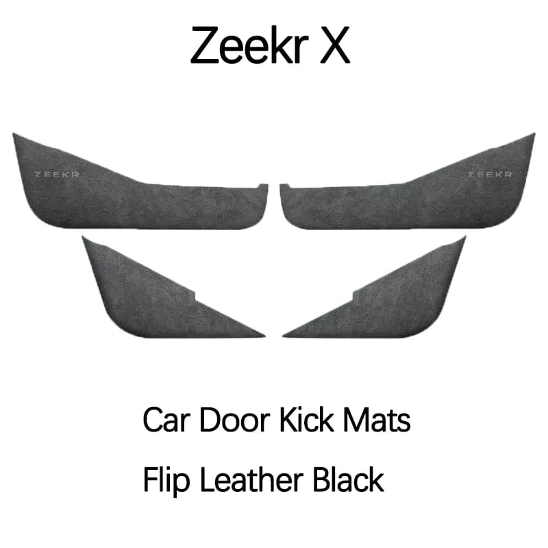 For Zeekr X 2023-2024 panel door mat anti-calcium panel door protective anti-scratch and shockproof accessories
