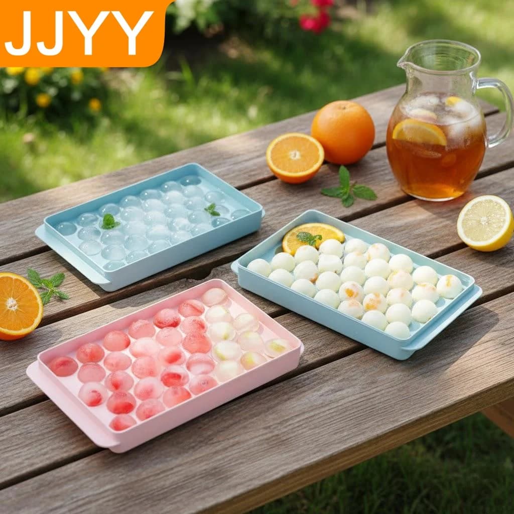 Set di Stampi per Ghiaccio a Sfera, Stampi in Silicone per Ghiaccioli e Lecca-lecca, Vassoio per Cubetti di Ghiaccio, Accessori da Cucina